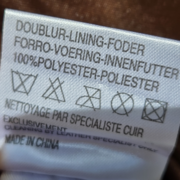 Cote Femme Tan Leather Zip Jacket 14 - Picture 11 of 11